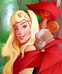 Aurora Princess Magic Paint By Numbers