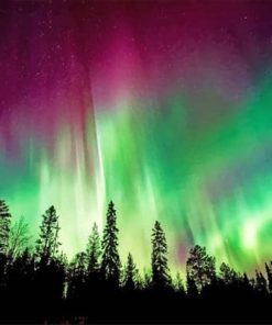 Aurora Borealis Northern Lights Paint By Numbers