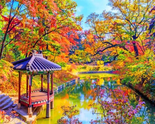 Autumn-In-Korea-paint-by-number