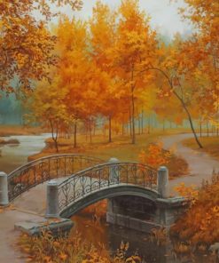 Autumn Forest Landscape Paint By Numbers
