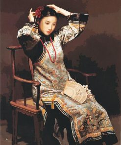 Traditional Asian Woman Paint By Numbers