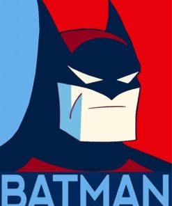Batman Superhero Art Paint By Numbers