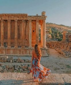 Baalbek Roman Landmark Paint By Numbers