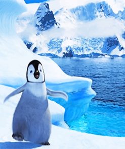 Baby Penguin Paint By Numbers Adventure
