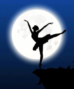 Ballerina Night Dance Paint By Numbers