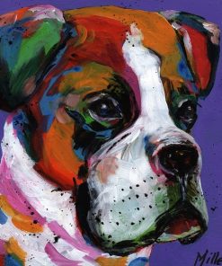 Bam Bam Boxer Dog Animal Paint By Numbers