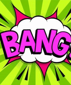 Bang Pop Art Creativity Paint By Numbers