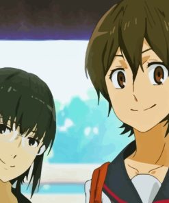 Barakamon Anime Characters Paint By Numbers
