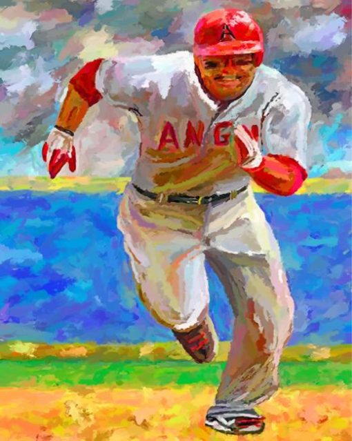 Baseball-Player-paint-by-number
