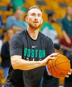 Basketball Star Gordon Hayward Paint By Numbers