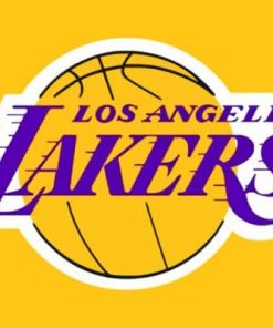 Los Angeles Lakers Basketball Paint By Numbers