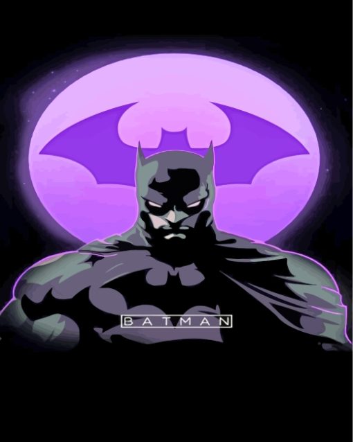 Batman-Hero-paint-by-numbers