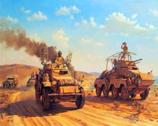 Battle-Tanks-Art-paint-by-number