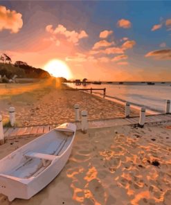 Ocean Sunrise Paint By Numbers