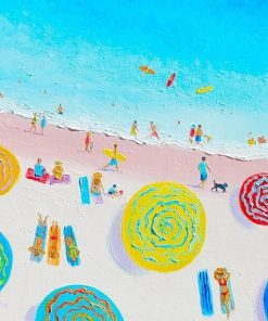 Seascape Beach Painting Paint By Numbers