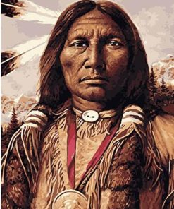 Apache Indian Heritage Paint By Numbers