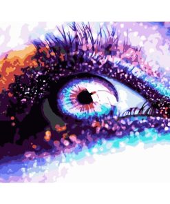 Bright Eyes Beauty Paint By Numbers