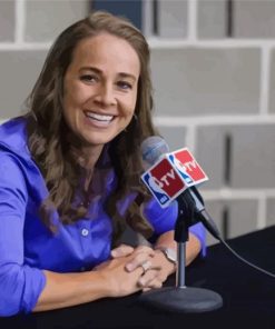 Becky Hammon Basketball Coach Paint By Numbers