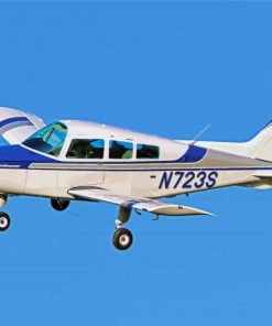Classic Beechcraft Aircraft Paint By Numbers