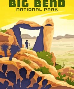 Explore Big Bend National Park Paint By Numbers
