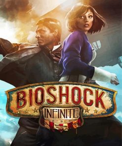 BioShock Infinite Video Game Paint By Numbers