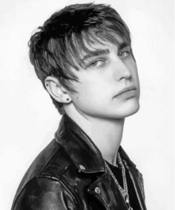 Colby Brock Black White Paint By Numbers