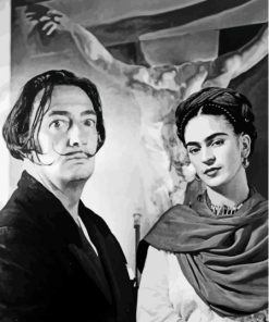 Freda Salvador Black and White Paint By Numbers