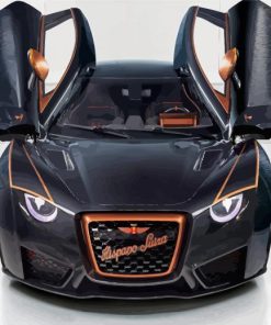 Hispano Suiza Luxury Car Paint By Numbers