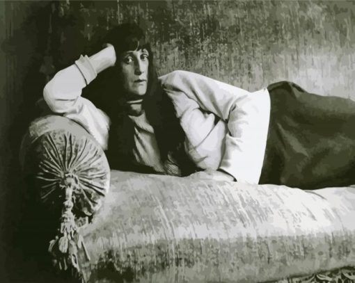 Black-and-White-Anna-Akhmatova-paint-by-number