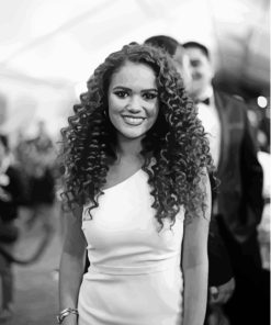 Madison Pettis Black and White Paint By Numbers