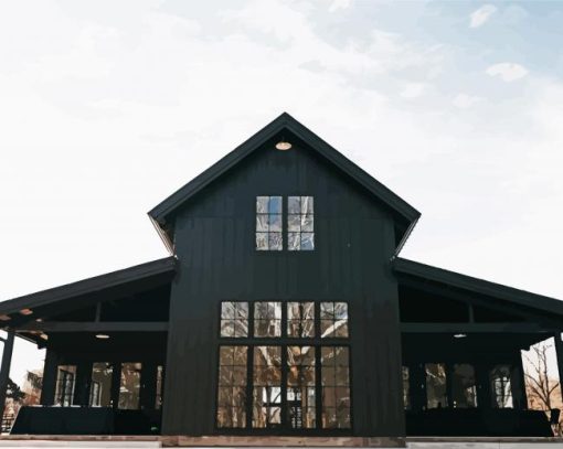 Black-barn-paint-by-numbers