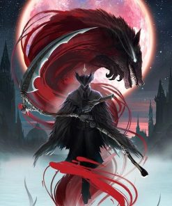 Blood Moon Monster Animation Paint By Numbers