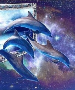Fantasy Dolphin Paint By Numbers
