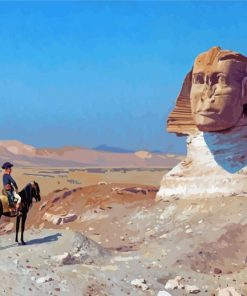 Bonaparte Before The Sphinx Painting Paint By Numbers