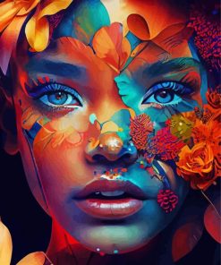 Botanical Women Artistry Paint By Numbers