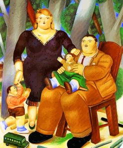 Botero Family Paint By Numbers