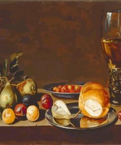 Pablo Picasso Bread And Fruit Paint By Numbers