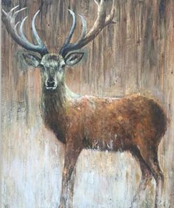 Vintage Deer Antlers Paint By Numbers