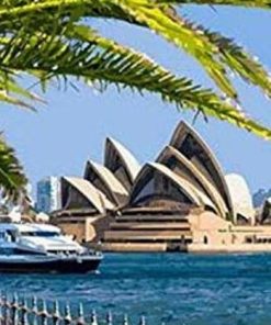 Sydney Opera House Architecture Paint By Numbers
