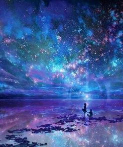 Starry Sky Scenery Paint By Numbers