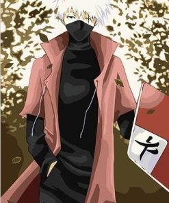 Kakashi Sixth Hokage Anime Paint By Numbers