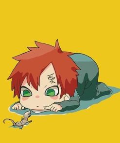 Baby Gaara Anime Paint By Numbers