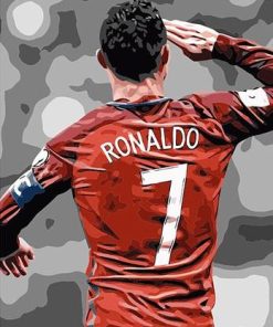 Cristiano Ronaldo Sport Legend Paint By Numbers