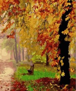 Autumn Garden Nature Paint By Numbers