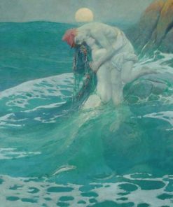 Ocean Embrace Wave Paint By Numbers