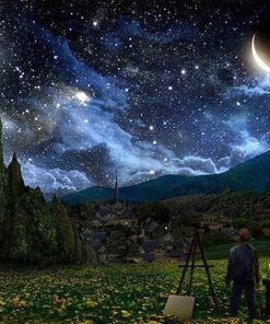 Starry Landscapes Paint By Numbers
