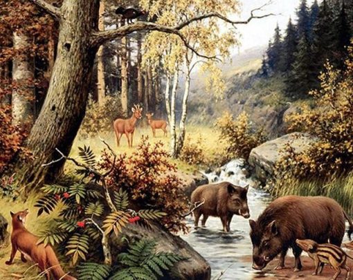 Bricolage-colorings-images-par-num-ros-avec-image-du-monde-animal-dessin-Relief-peinture-par-num