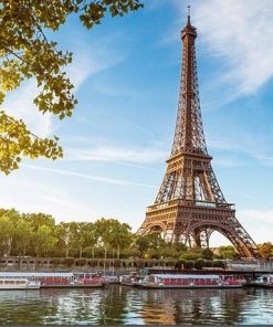 Paris Seine River View Paint By Numbers