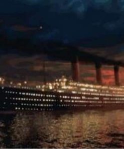 Ocean Titanic Seascape Paint By Numbers