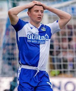Bristol Rovers Football Paint By Numbers